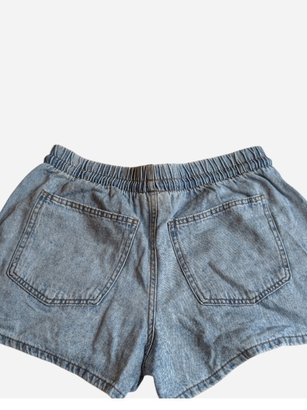 Universal Thread Women mid-rise Denim Beach Shorts Size M - Picture 3 of 7